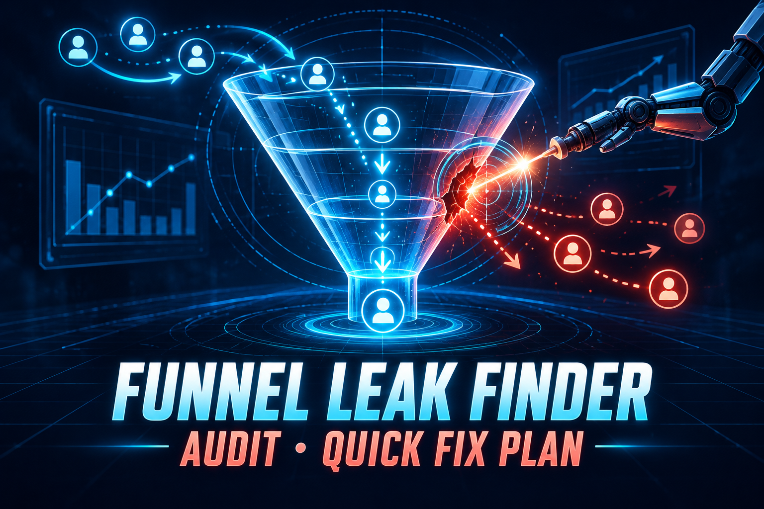 Funnel Leak Finder – Conversion Audit & Quick‑Fix Plan