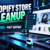 Shopify Store Cleanup and Bug Fixes