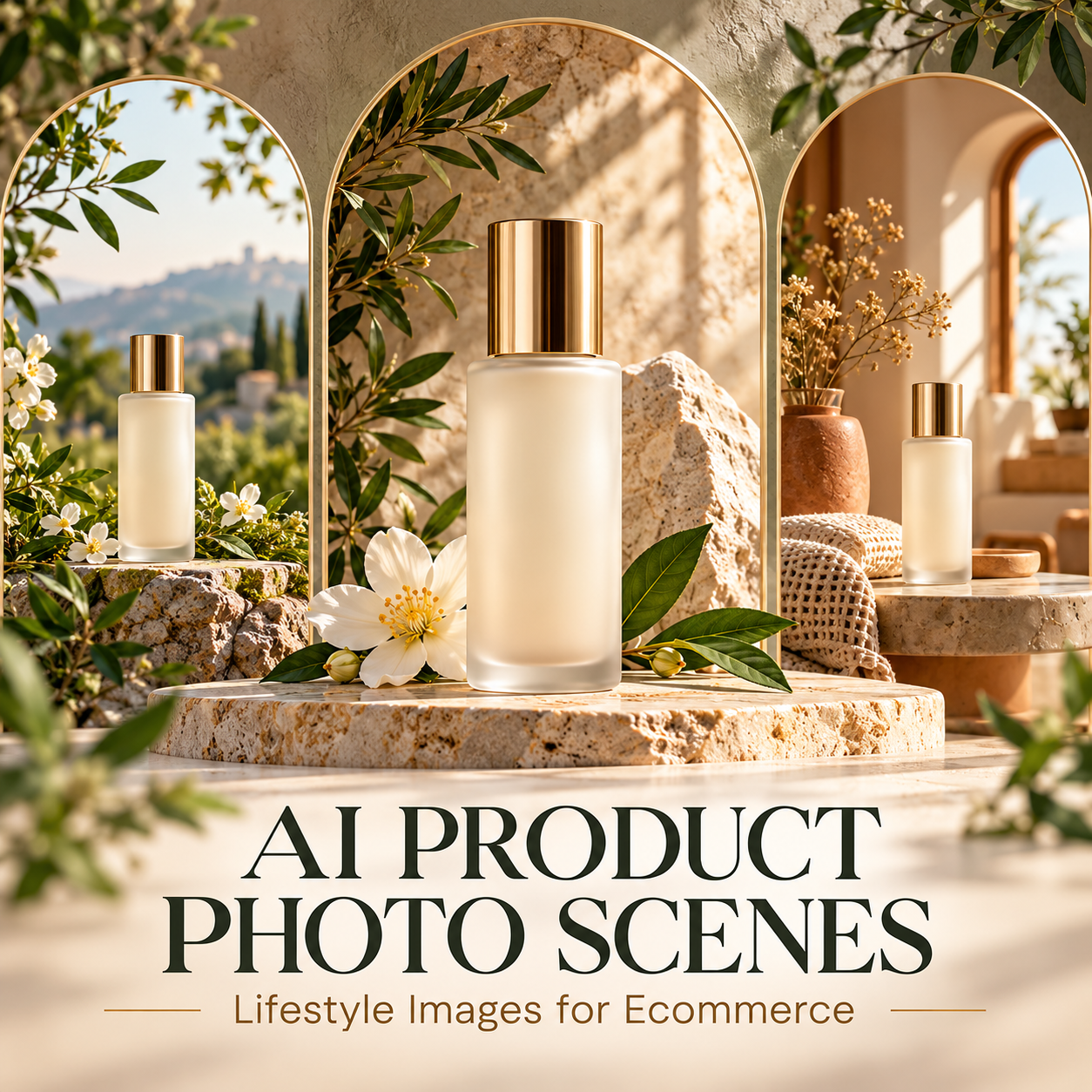 AI Product Photo Scenes for Ecommerce: Lifestyle Backgrounds for Your Product Images