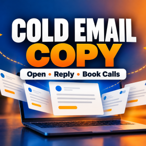 Cold email outreach sequence for B2B sales