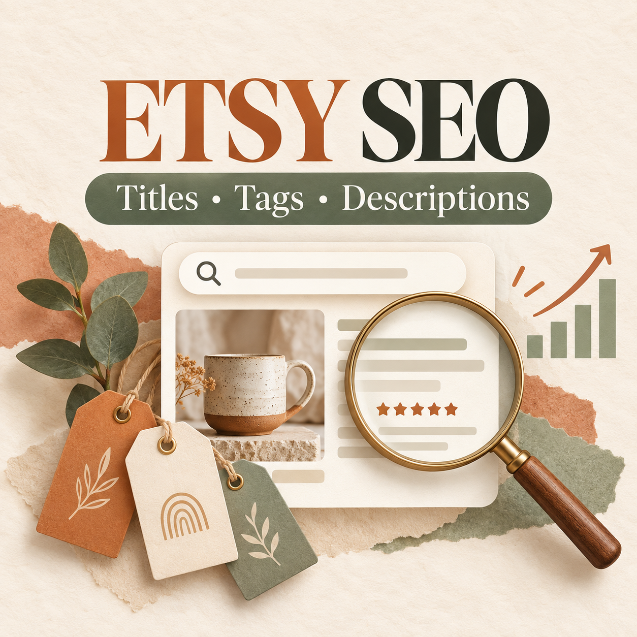 Etsy SEO Listing Optimization: Titles, Tags and Descriptions That Match Buyer Searches