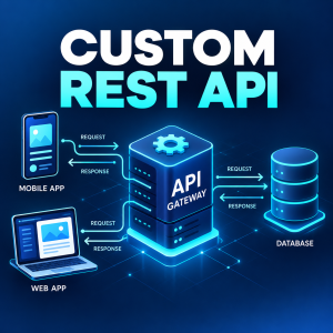 Custom REST API in Node.js or Python FastAPI