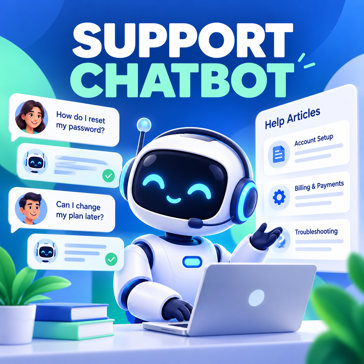 AI Customer Support Chatbot for Your Website