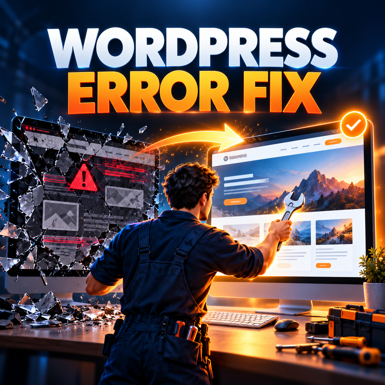 Fix WordPress Errors: White Screen, 500 Error and Plugin Conflicts