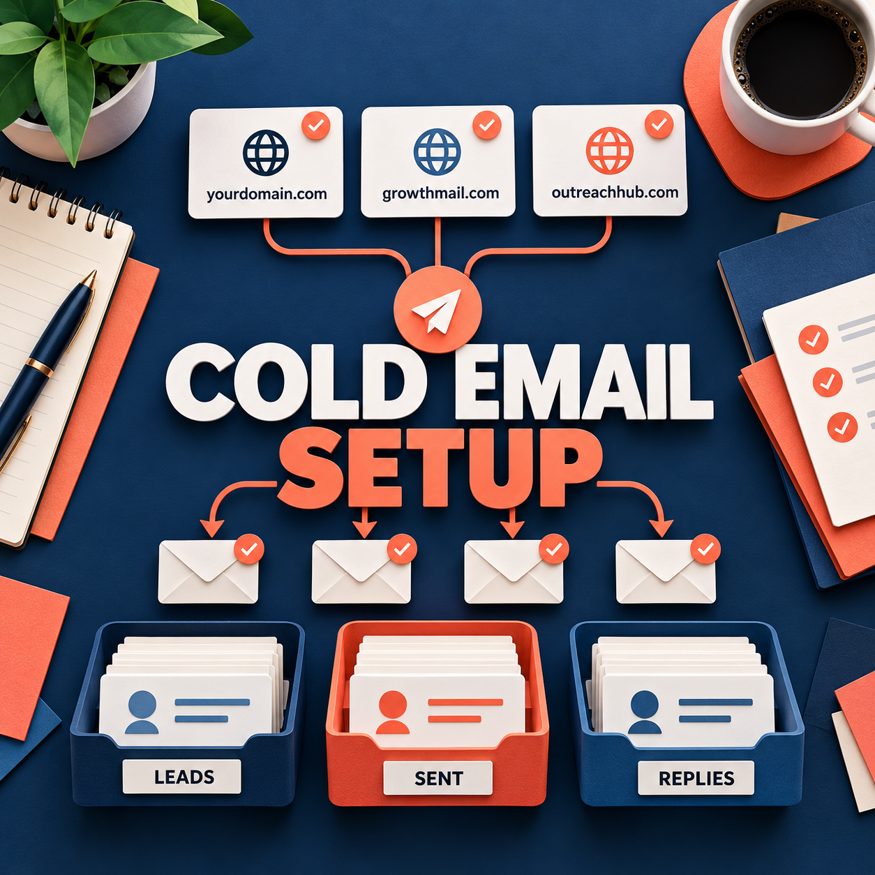 Cold Email Infrastructure: Domains, Inboxes and Sending Setup