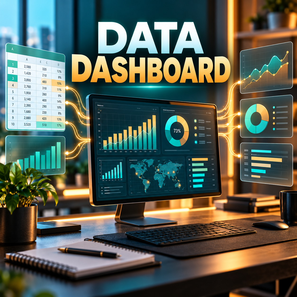 Data Pipeline and Dashboard: Google Sheets, BigQuery and Looker Studio