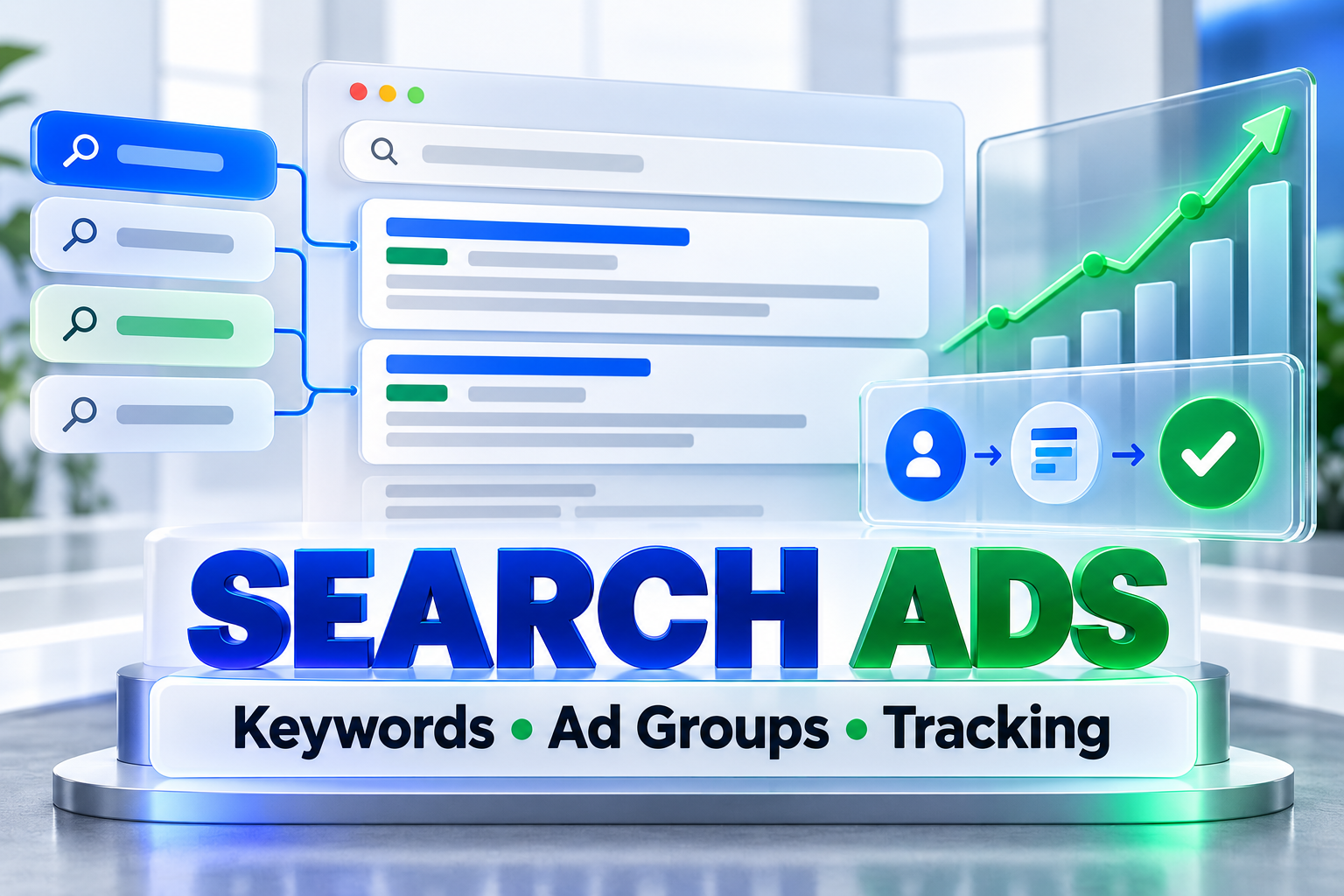 Google Ads Search Campaign Setup: Keywords, Ad Groups and Conversion Tracking