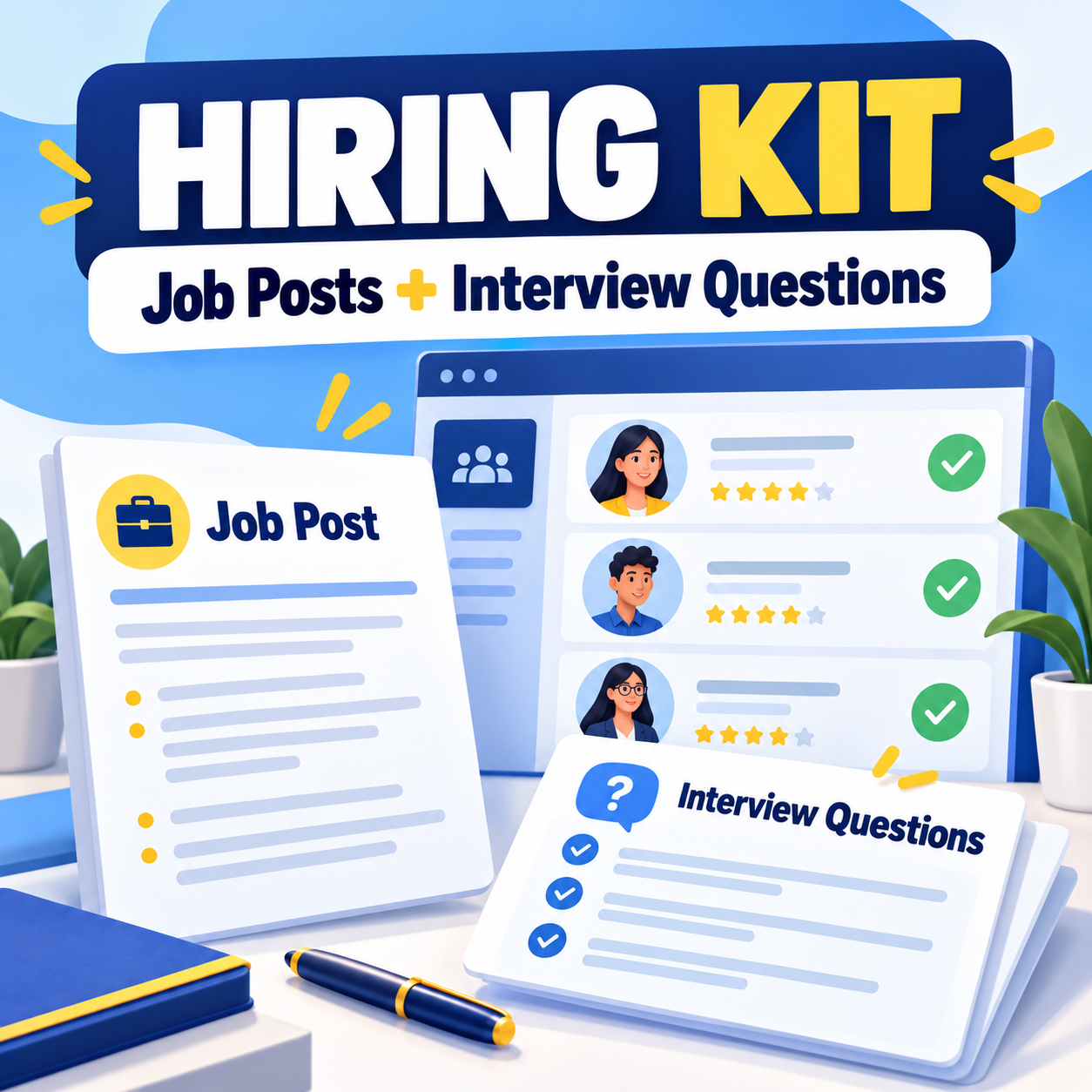 Job Description and Hiring Kit Writing: Clear Job Posts and Interview Questions