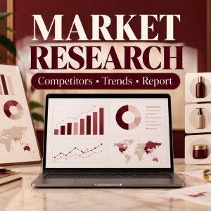 Competitor and market research report for businesses