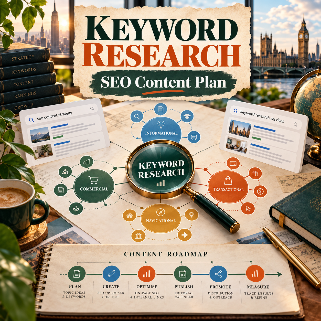 SEO Keyword Research and Content Plan for US and UK Websites