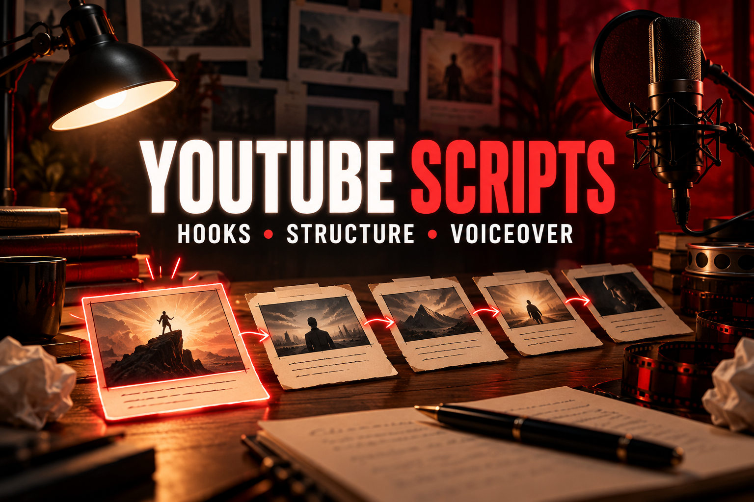 YouTube Video Script Writing: Hooks, Structure and Voiceover-Ready Scripts